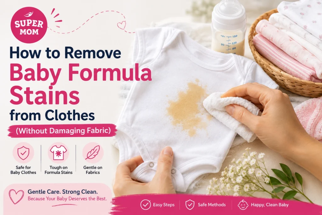 Remove any excess formula with a clean cloth.