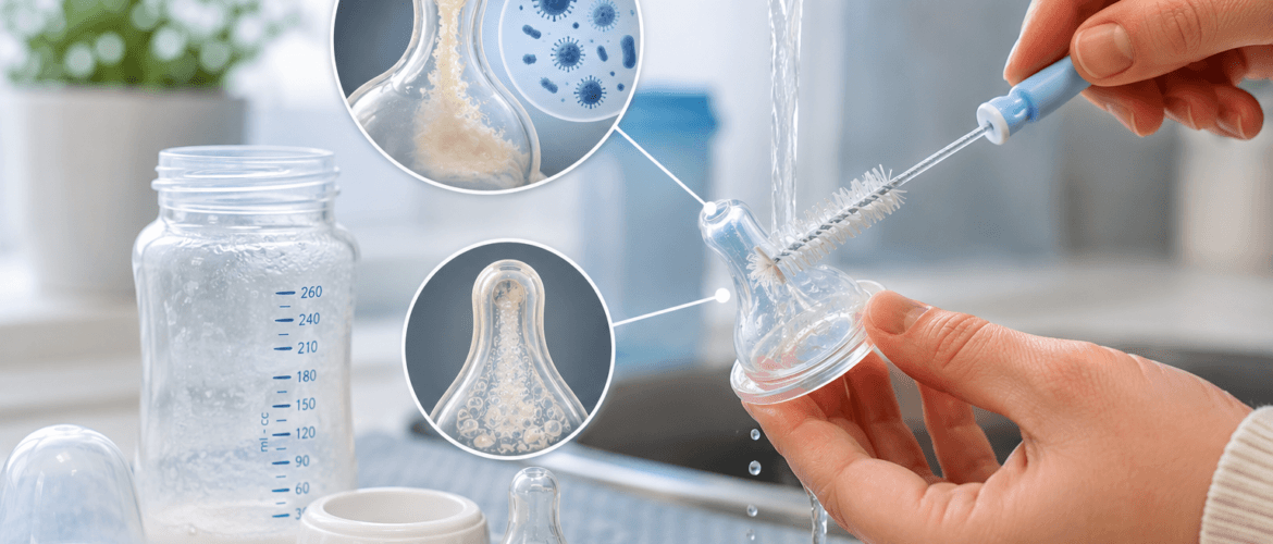 Why Bottle Nipples Are the Hardest Part to Clean Properly