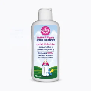 Baby bottle and nipple liquid 120ml
